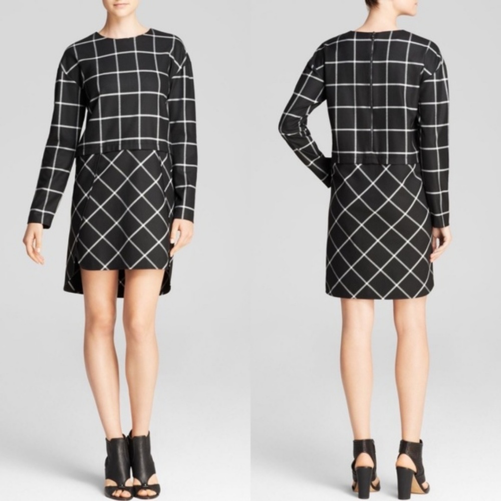 FCUK Fast Ciao Check Windowpane Check Plaid - Picture 3 of 8
